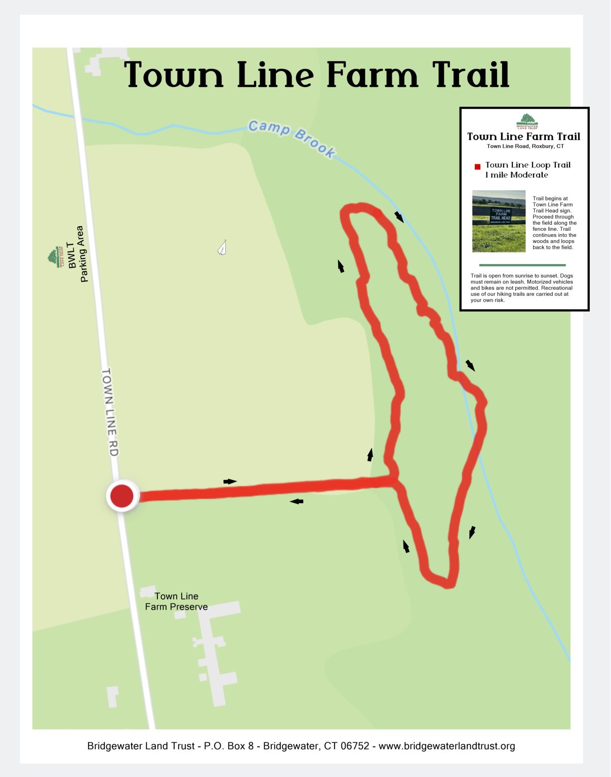Preserves & Trail Maps Bridgewater Land Trust