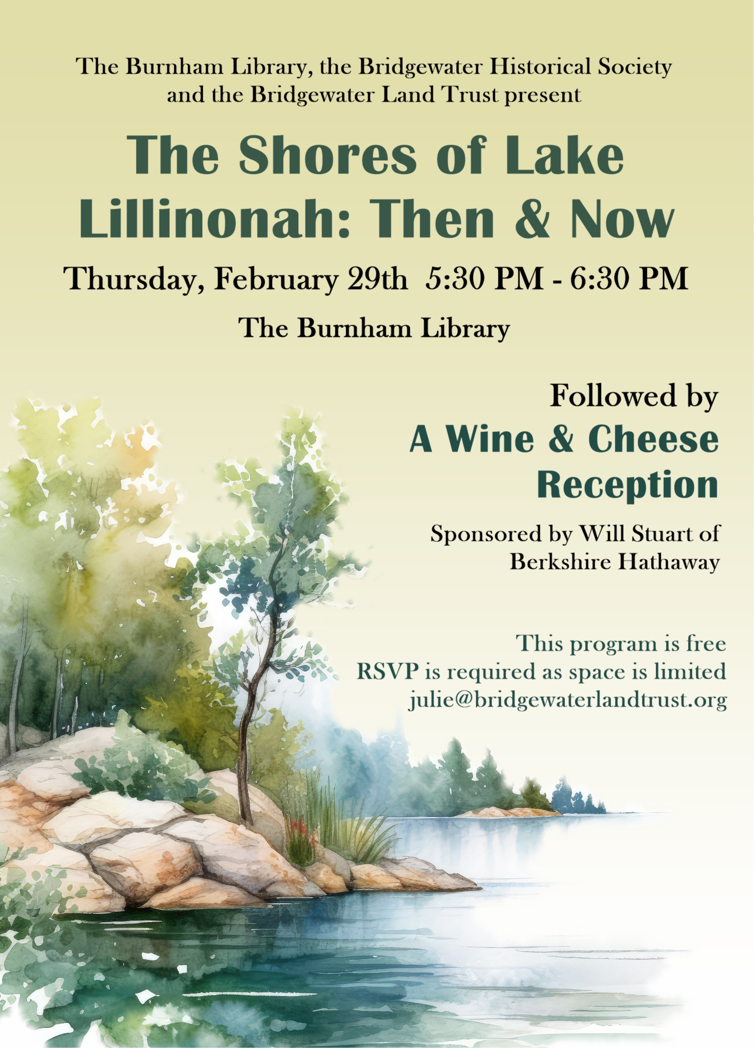 Events Bridgewater Land Trust